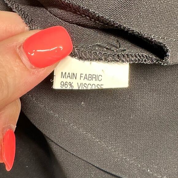 EUC | Zara Woman | Lace Leather Peplum Dress | Black | XS - Picture 15 of 16